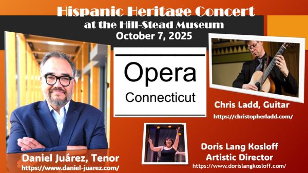 Clinton Ct Opera Opera Connecticut: Hispanic Heritage Concert - Connecticut Art Trail